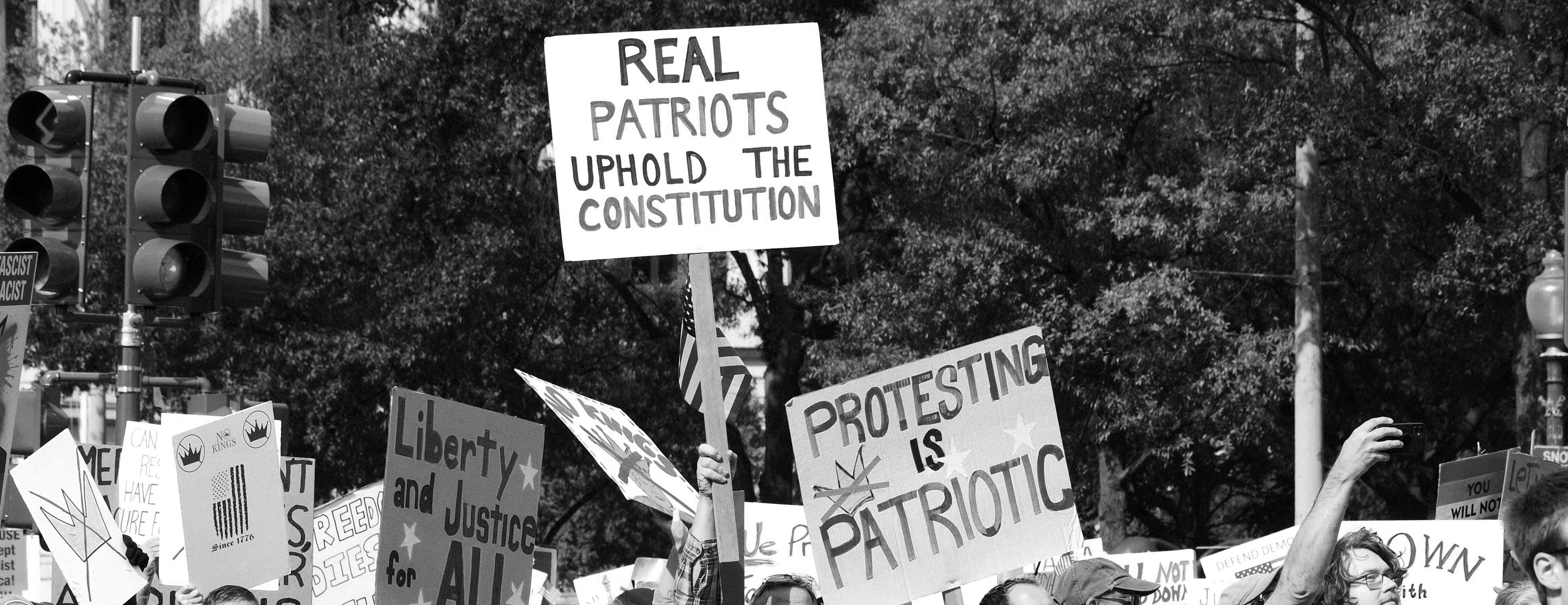 We're here because power has been moving unchecked for too long.